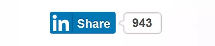 Bild: Der Share-Button von LinkedIn